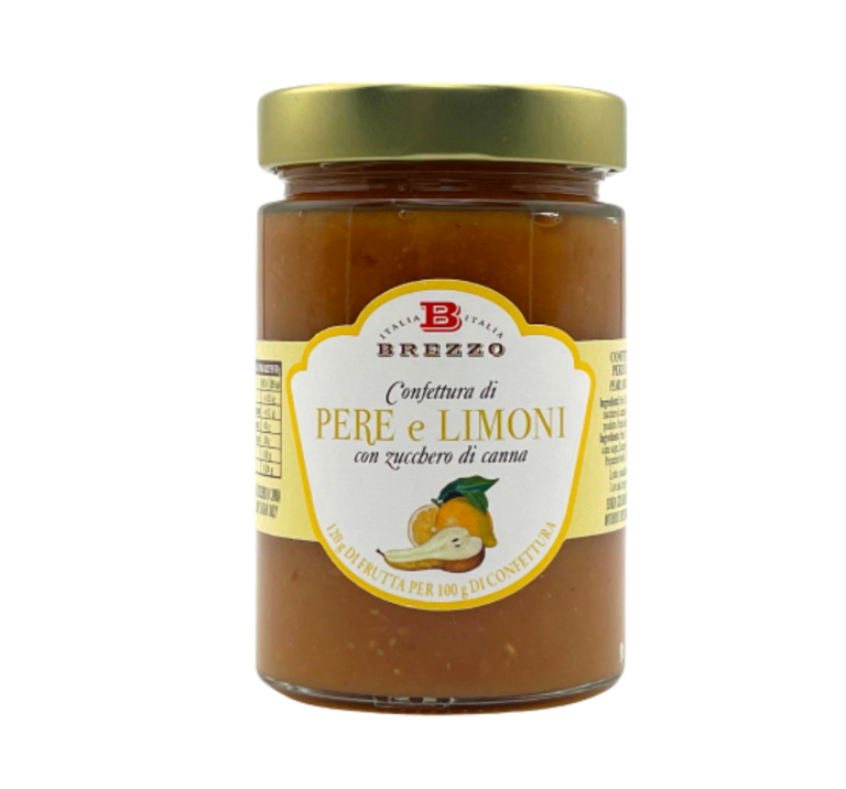 Confettura Pere e Limoni con zucchero di canna