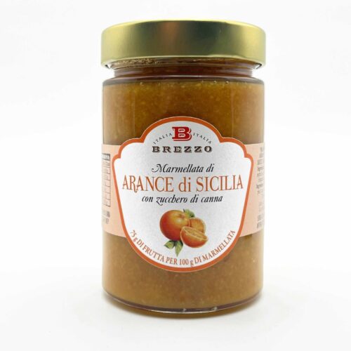 marmellata di arance di sicilia con zucchero di canna apicoltura brezzo