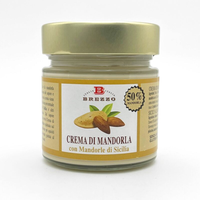 Crema di Mandorla di Sicilia apicoltura brezzo