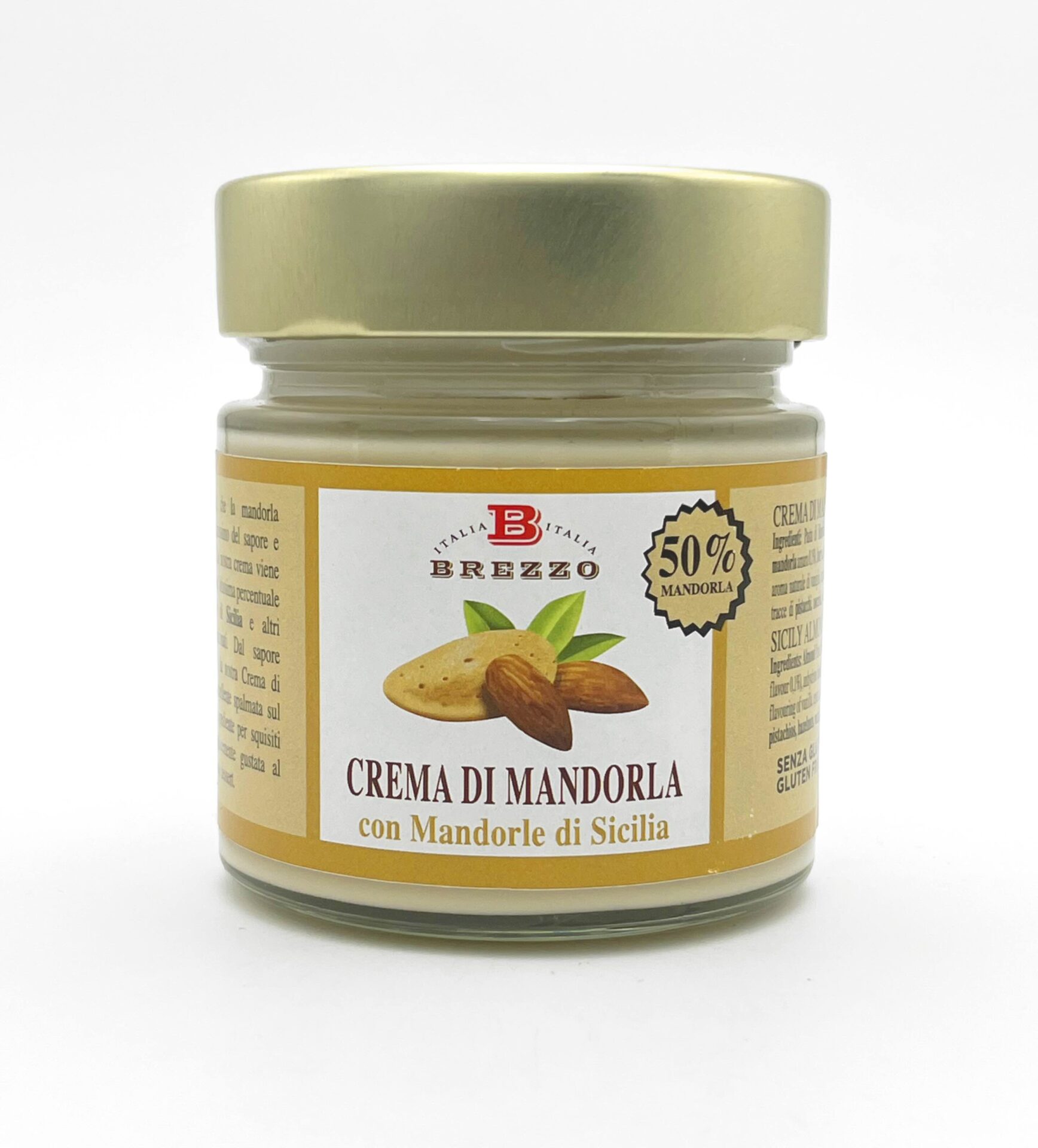 Crema di Mandorla di Sicilia apicoltura brezzo