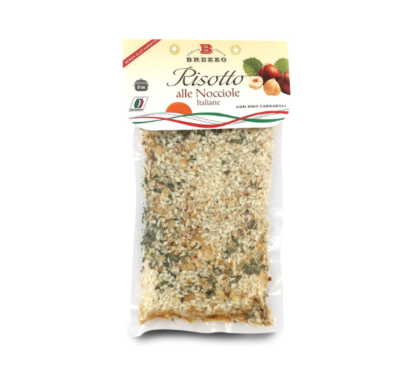 Risotto alle Nocciole Italiane carnaroli apicoltura brezzo