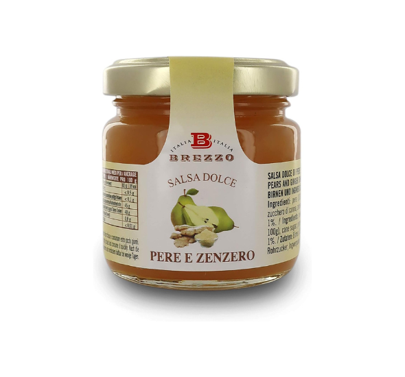 salsa dolce alle pere e zenzero apicoltura brezzo