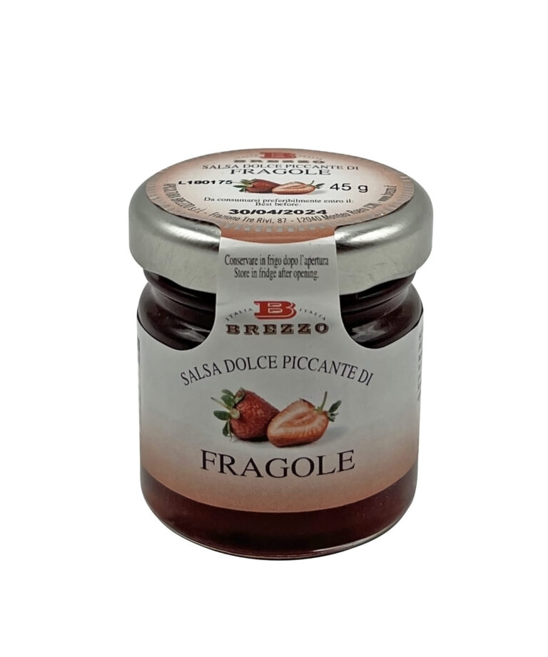 salsa dolce piccante di fragole 45g